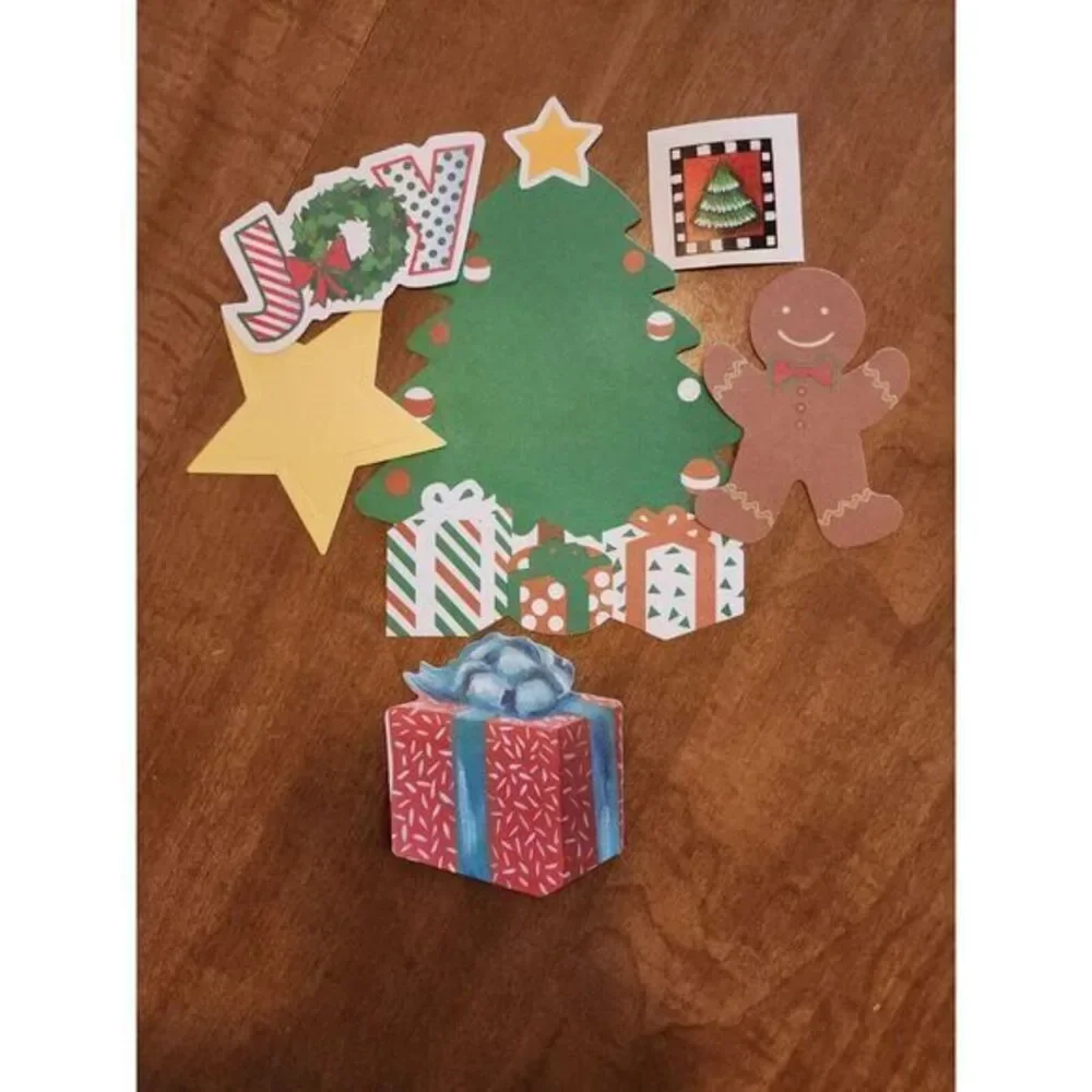 CHRISTMAS FRAMES &‎ TAGS AND EPHEMERA New Scrapbook,  Junk Journal